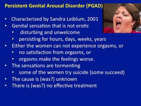 Persistent Genital Arousal Disorder (Pgad): Causes, And Treatments