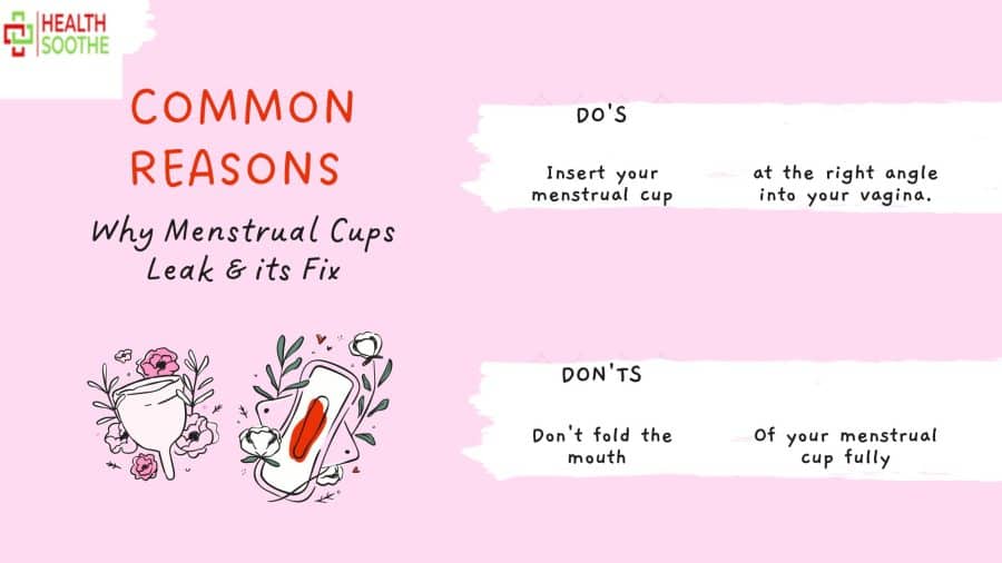 Common Reasons Why Menstrual Cups Leak &Amp; Its Fix