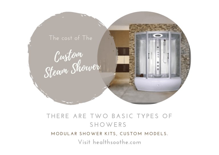 The Cost Of The Custom Steam Shower Healthsoothe