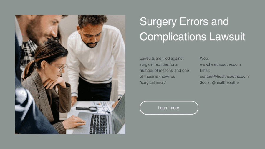 Surgery Errors And Complications Lawsuit