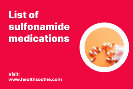 list of sulfonamide medications