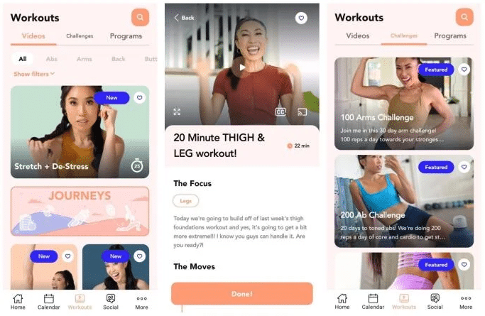 The Top 10 Best Fitness Workout Apps In 2024: Best Fitness Workout App For Free Calisthenics And Pilates Workouts - Blogilates - Healthsoothe