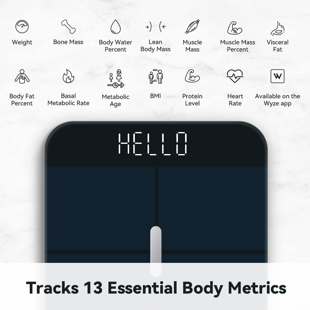 Best Smart Scale For Weight Loss And Goal Setting - Wyze Smart Scale - Healthsoothe