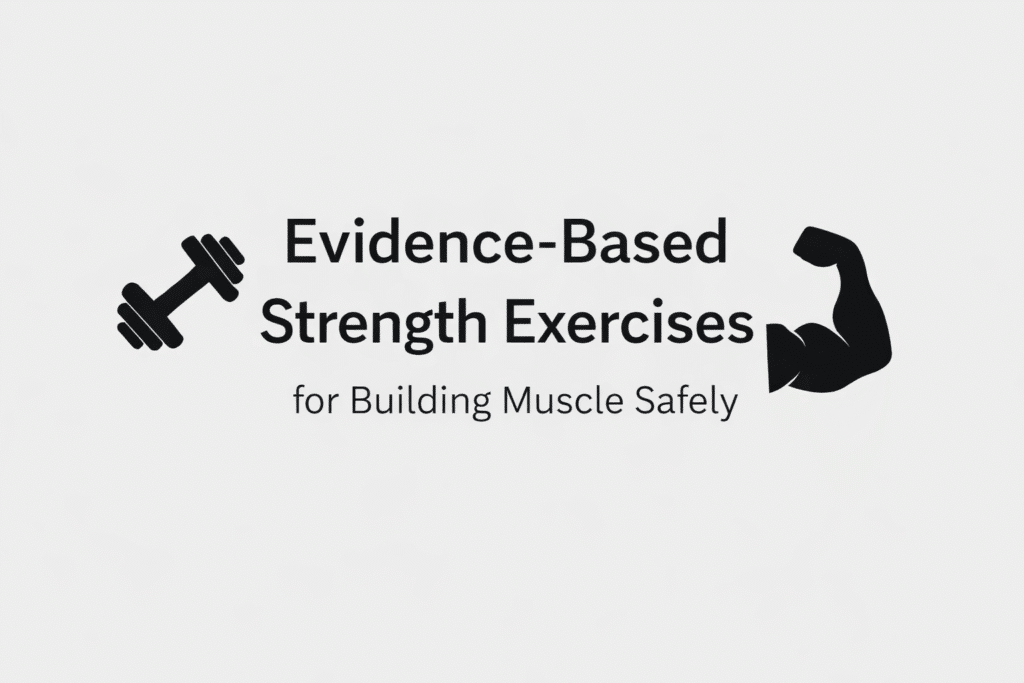 8 Evidence-Based Strength Exercises for Building Muscle Safely