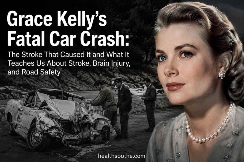 Grace Kellys Fatal Car Crash The Stroke That Caused It