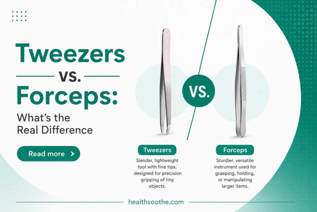 Tweezer vs Forceps