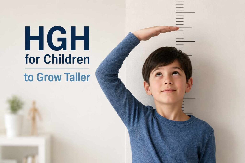 hgh for children to grow taller