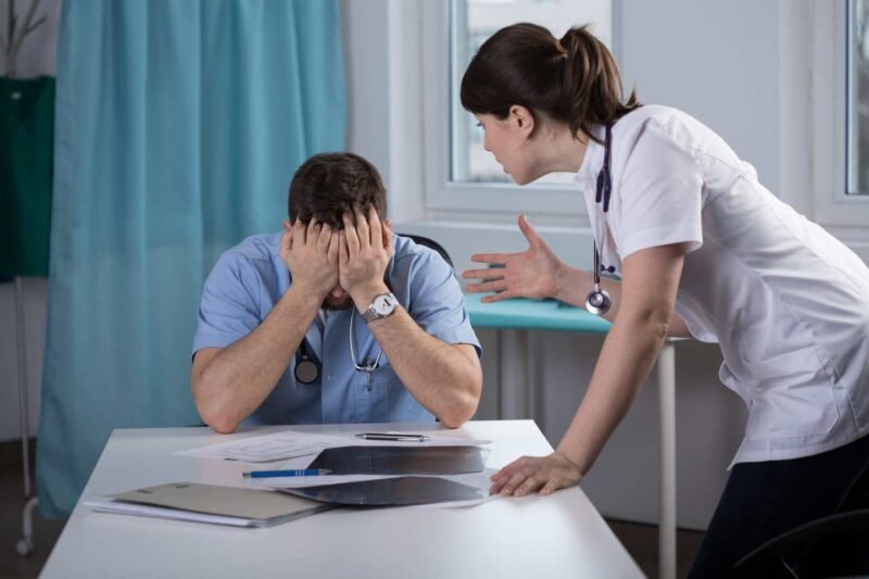 When Does a Misdiagnosis or Medication Error Become Medical Malpractice in New York? frustrated doctor compress59