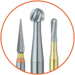 Dental Precision with High-Quality Carbide Burs